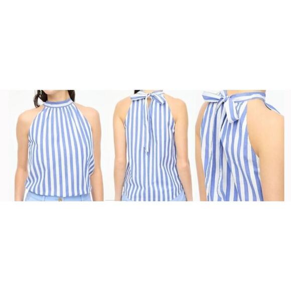 J. Crew Factory Bow-back halter top Medium - Picture 4 of 4